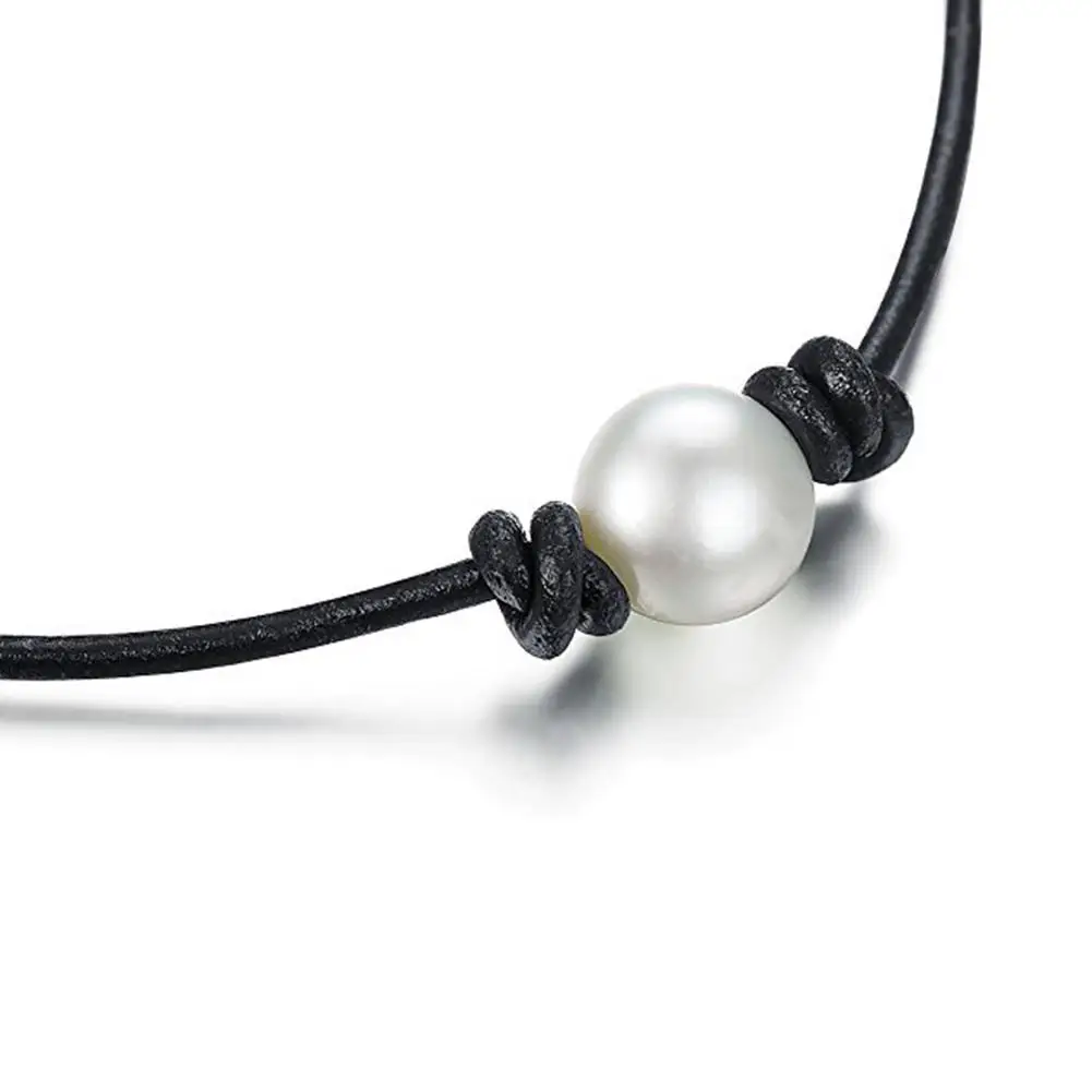 Один/три жемчуга ключицы цепочка Жемчуг ожерелье Горячая продажа Ms. Кулон с