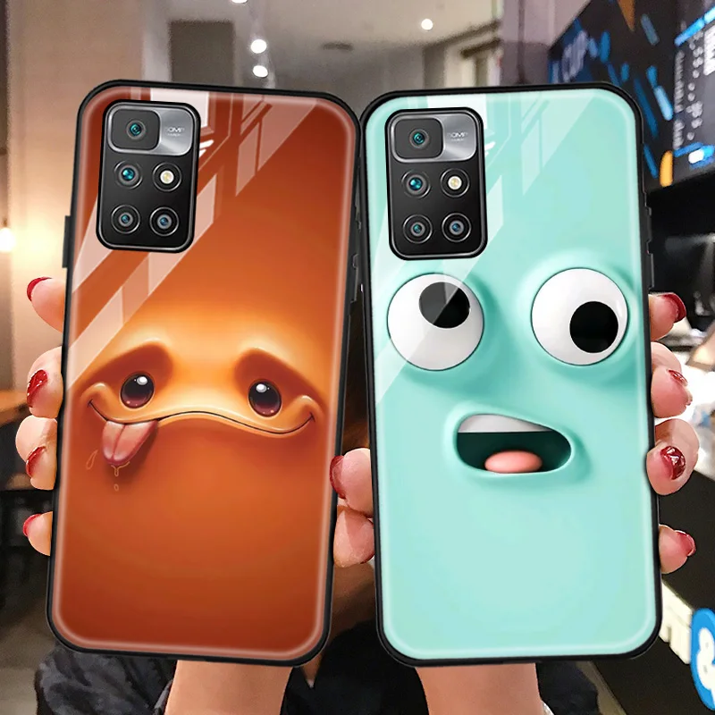 

For Xiaomi Redmi Note 11 Pro Case Hard PC Covers For Xiaomi Redmi Note 7 8 9 10 Pro 8T 9S 10S 9A 9C 8A 8 7A Tempered Glass Funda