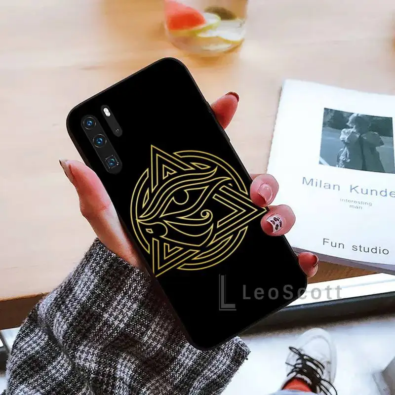 

Egypt Nefertiti Anubis Ankh Phone Case For Huawei P9 P10 P20 P30 Pro Lite smart Mate 10 Lite 20 Y5 Y6 Y7 2018 2019