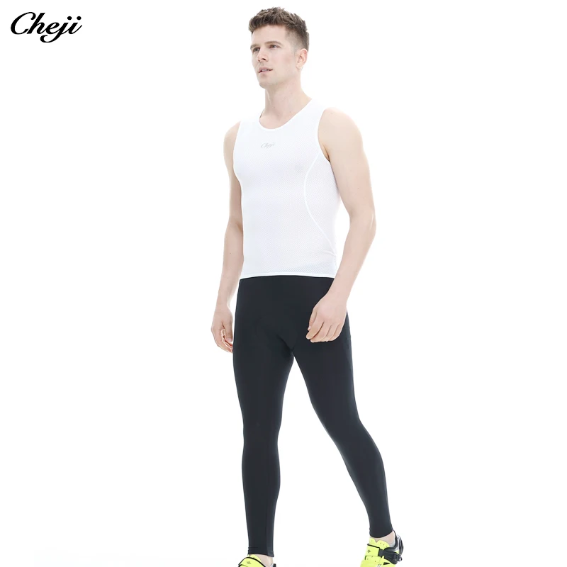 Мужские штаны для велоспорта длинные 6D гелевая подкладка быстросохнущая