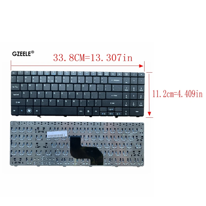 Клавиатура для ноутбука США Acer Aspire 5241 5334 5516 5517 5532 5534 5541 Emachines E725 E527 E727 E525 E625 E627 E430 E628