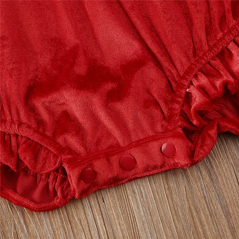 Новинка комплект из 2 предметов бархатный комбинезон для новорожденных девочек