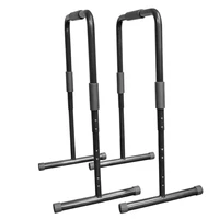 3 level adjustable dip stand multi functional body press parallel bars fitness equipment