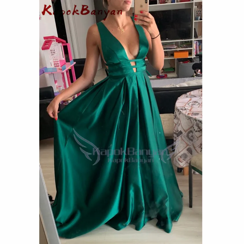 Соблазнительное красное вечернее платье Berylove элегантное атласное длинное