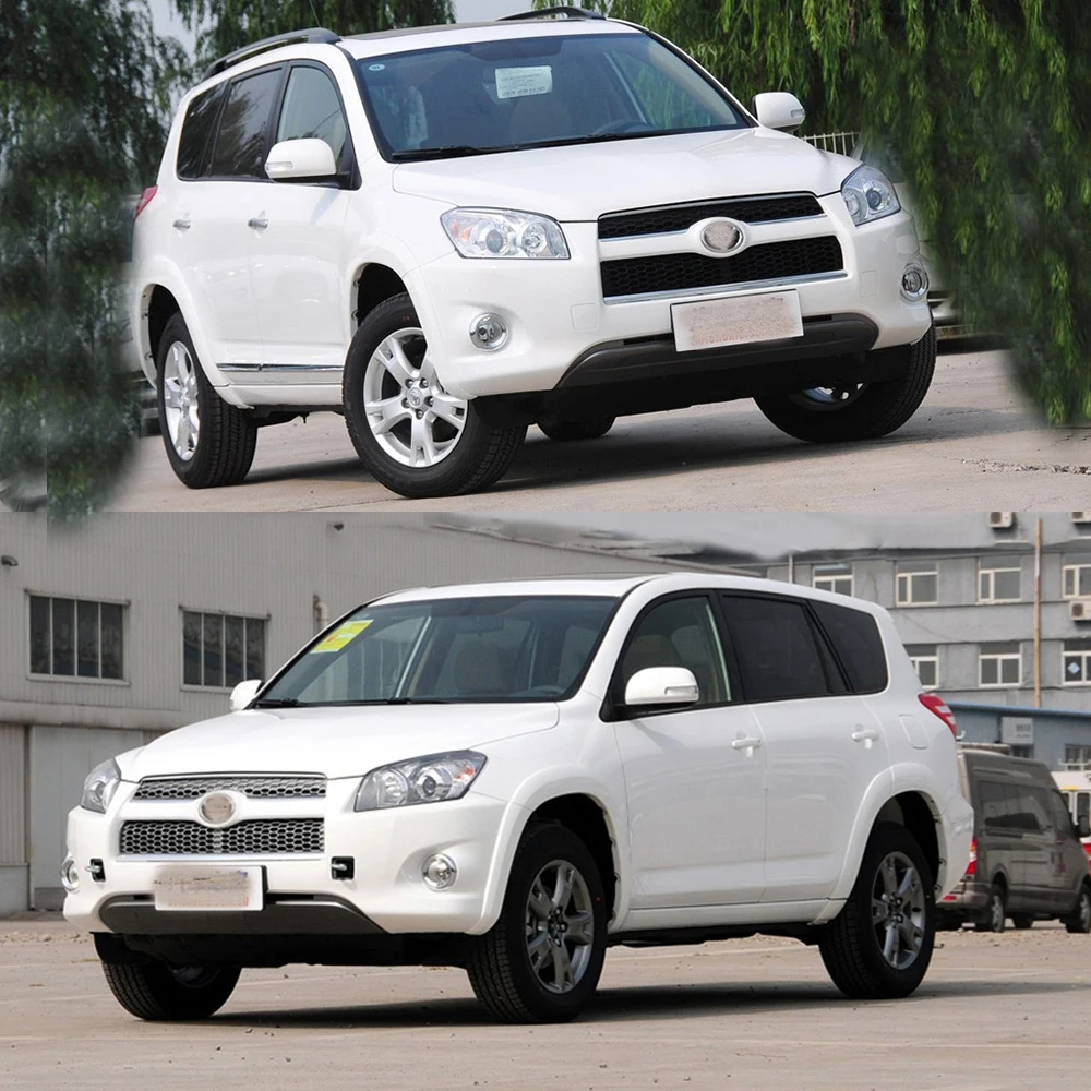 

Car LED Daytime Running Lights DRL 12V LED Daylight for Car Special TOYOTA RAV4 2012 2013 model Replacement Fog Lamp Covers Hole