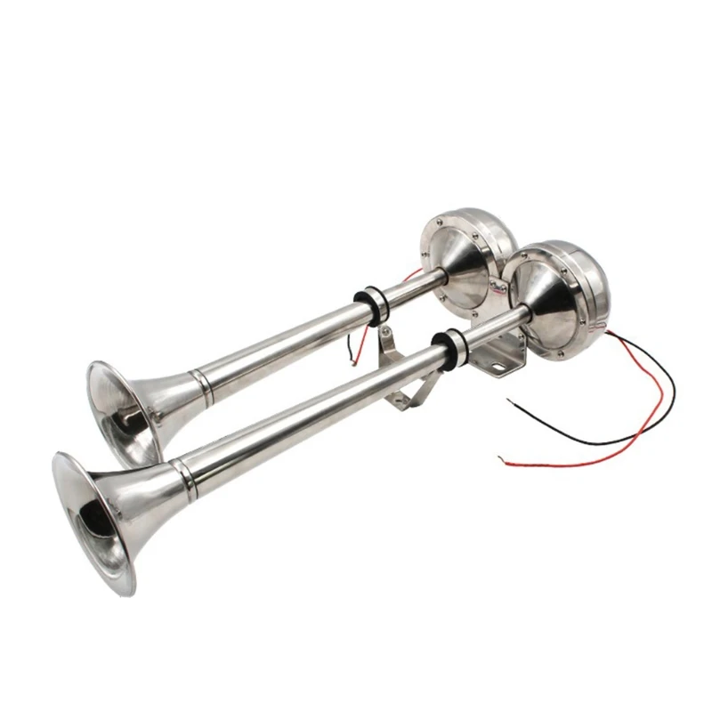 

Труба для лодки из нержавеющей стали, одинарная/двойная труба, звуковой сигнал, антикоррозийный, для морского автомобиля