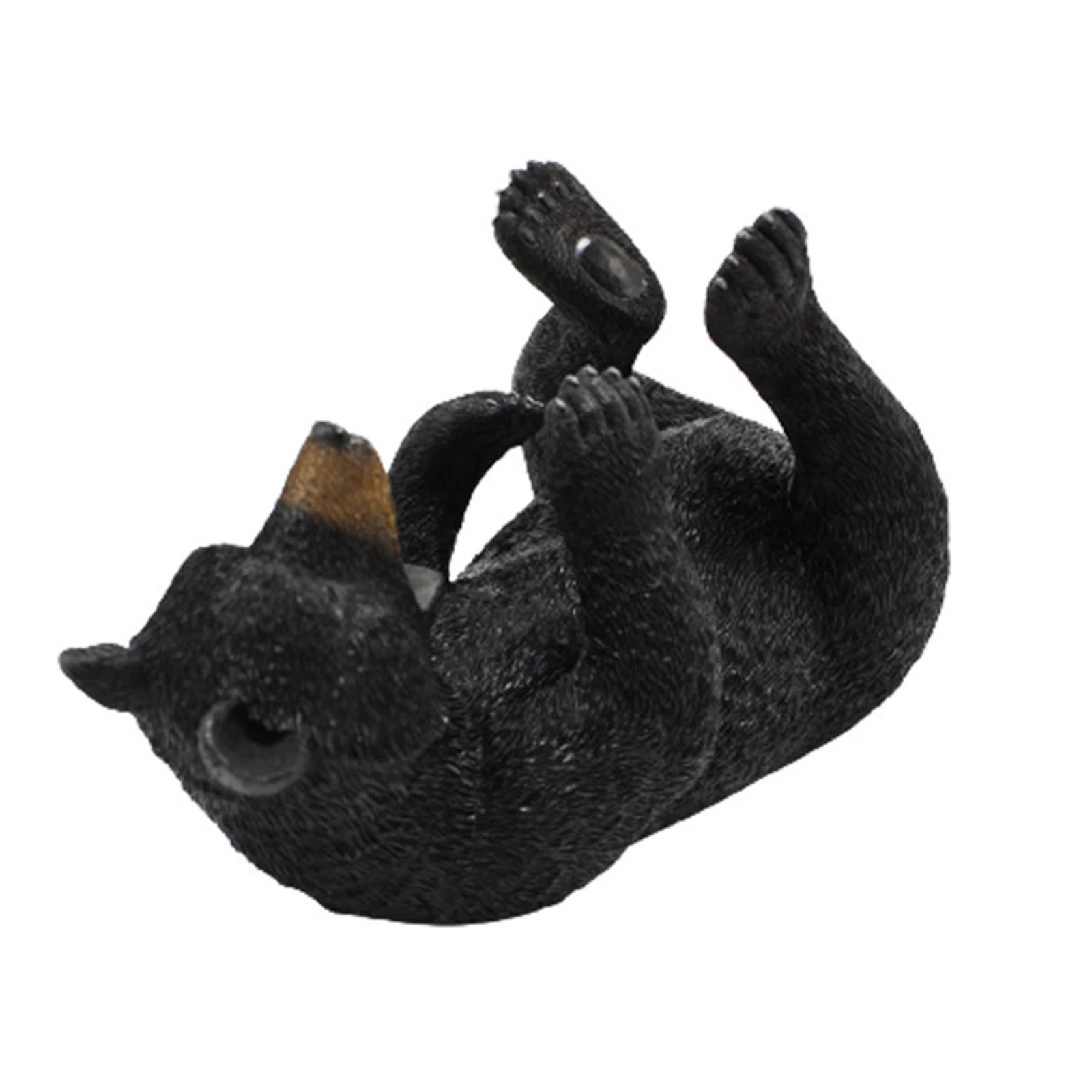 

Black Bear Wine Rack Resin Decoration Restaurant Wine Cabinet Tv Cabinet Home Decoration Crafts Furnishings DRSA889