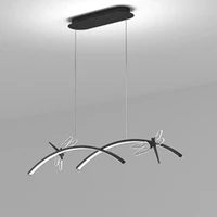 2021 new creative dragonfly led chandelier modern nordic simple ins restaurant living room dining room study ceiling chandelier
