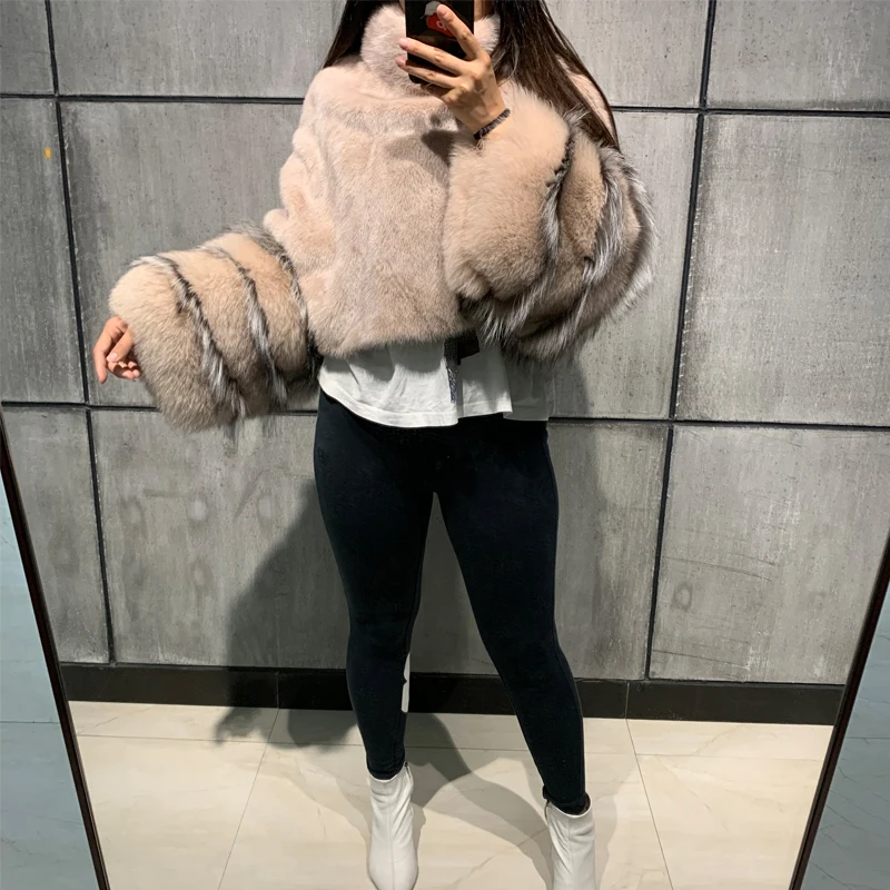 ladies mink fur jacket women real mink fur shawl natural fur coat