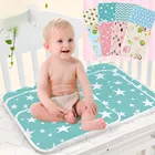 Пеленальный столик для новорожденных портативный пеленальный коврик водонепроницаемый детский пеленальный коврик хлопковый игровой коврик аксессуары для новорожденных