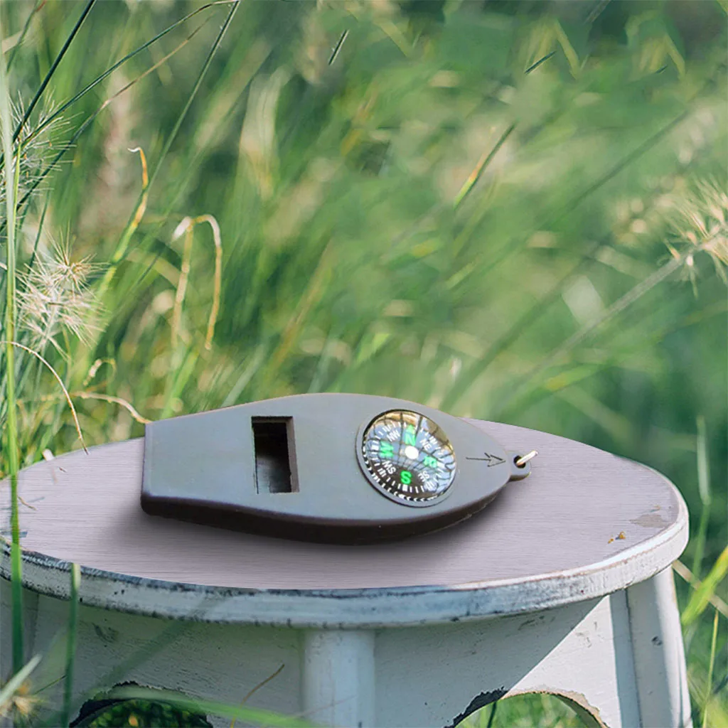 4 в 1 многофункциональный термометр кемпинг спасательный свисток