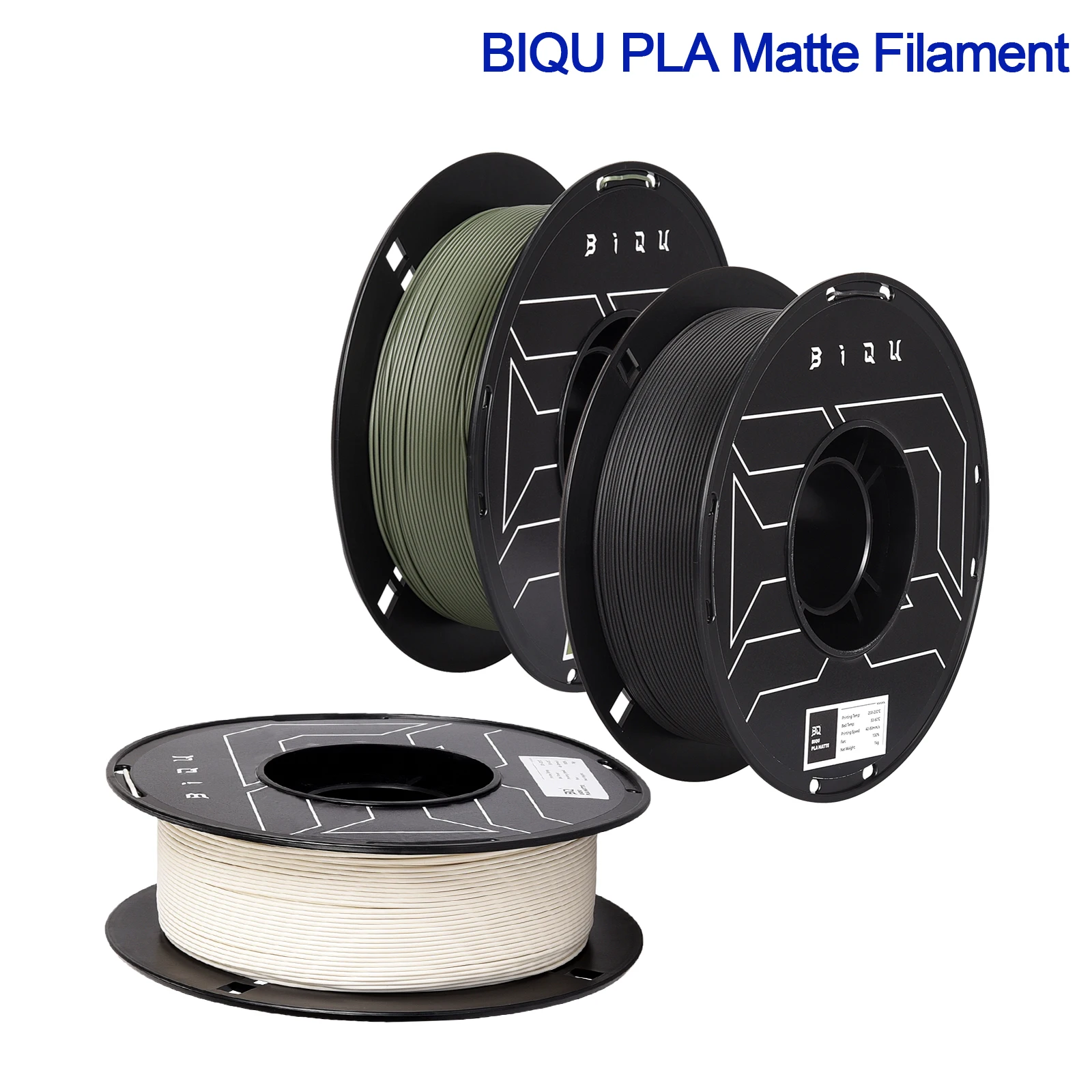 

BIQU PLA Matte Filament 1KG 1.75mm Filaments For Ender 3 V2 Pro CR10S Mega X FDM Imprimante 3D Printer Material Multiple Color