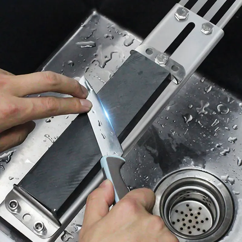

Correction Repair Stone Knife Sharpener Water Whetstone Plate Grinding Sharpening Kitchen Tools gadgets wet base Sink bracket