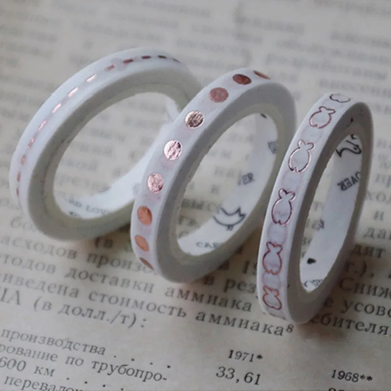 1 шт. Kawaii DIY декоративная клейкая лента милые наклейки для скрапбукинга креативная клейкая лента васи товары для рукоделия 02538