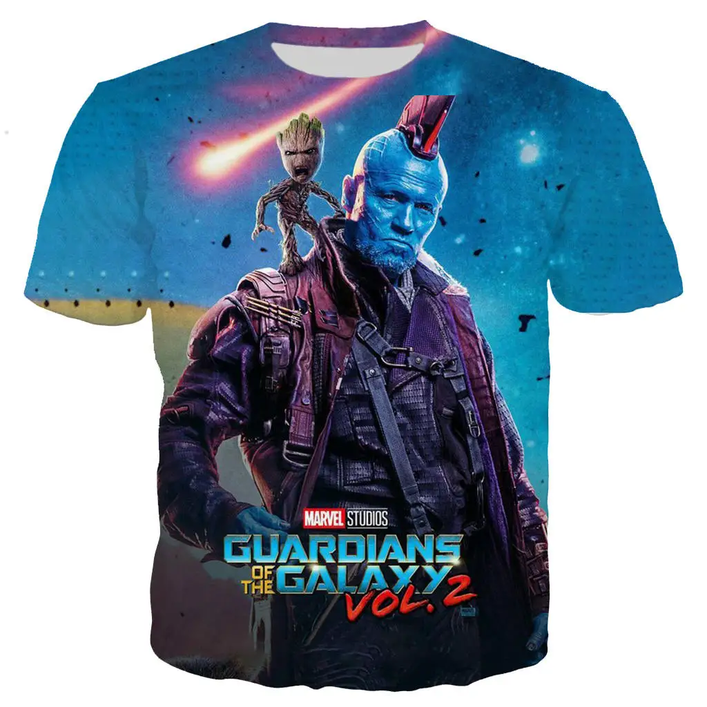 Yondu футболка 3D Футболка с принтом Мужская Женская Хип Хоп аниме Harajuku уличная топы Модные Забавные футболки