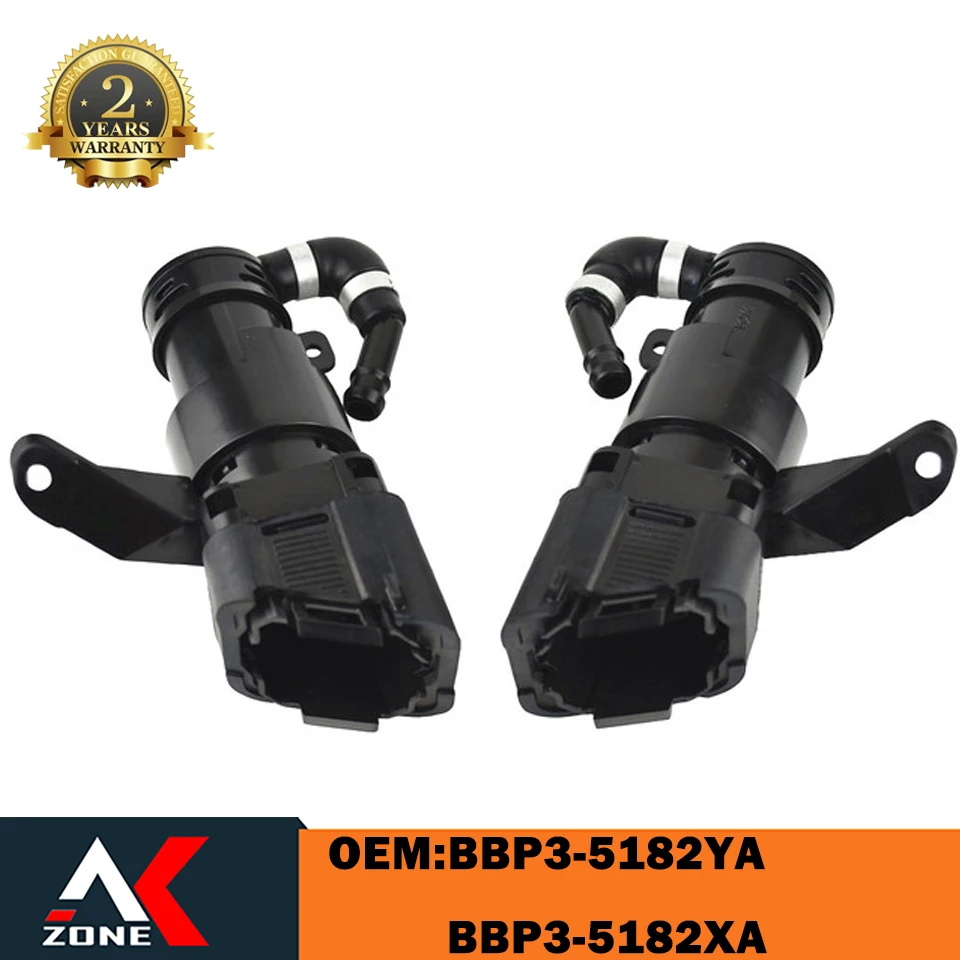 

BBP3-5182YA BBP3-5182XA For Mazda3 2009-2011 Sport Pair Left Right New Headlight Cleaning Washer Nozzle