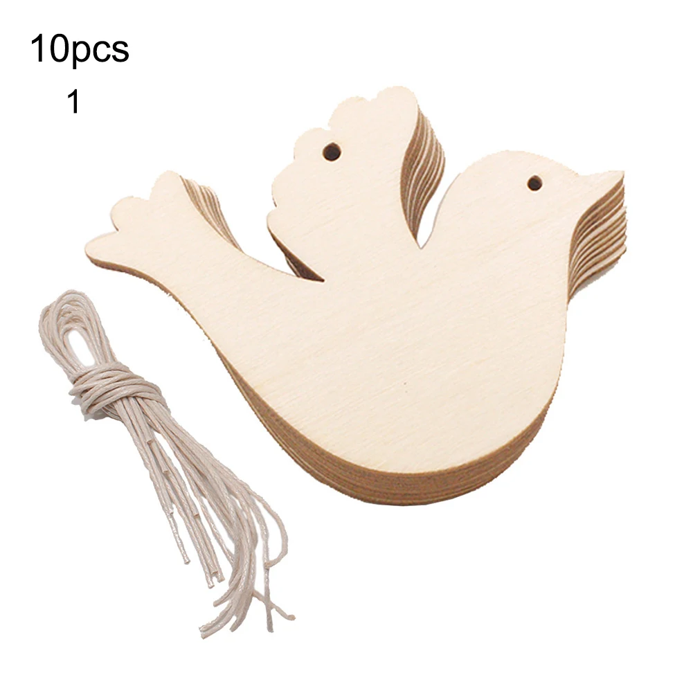 Рождественские деревянные поделки вырезы для рождественской елки висячие