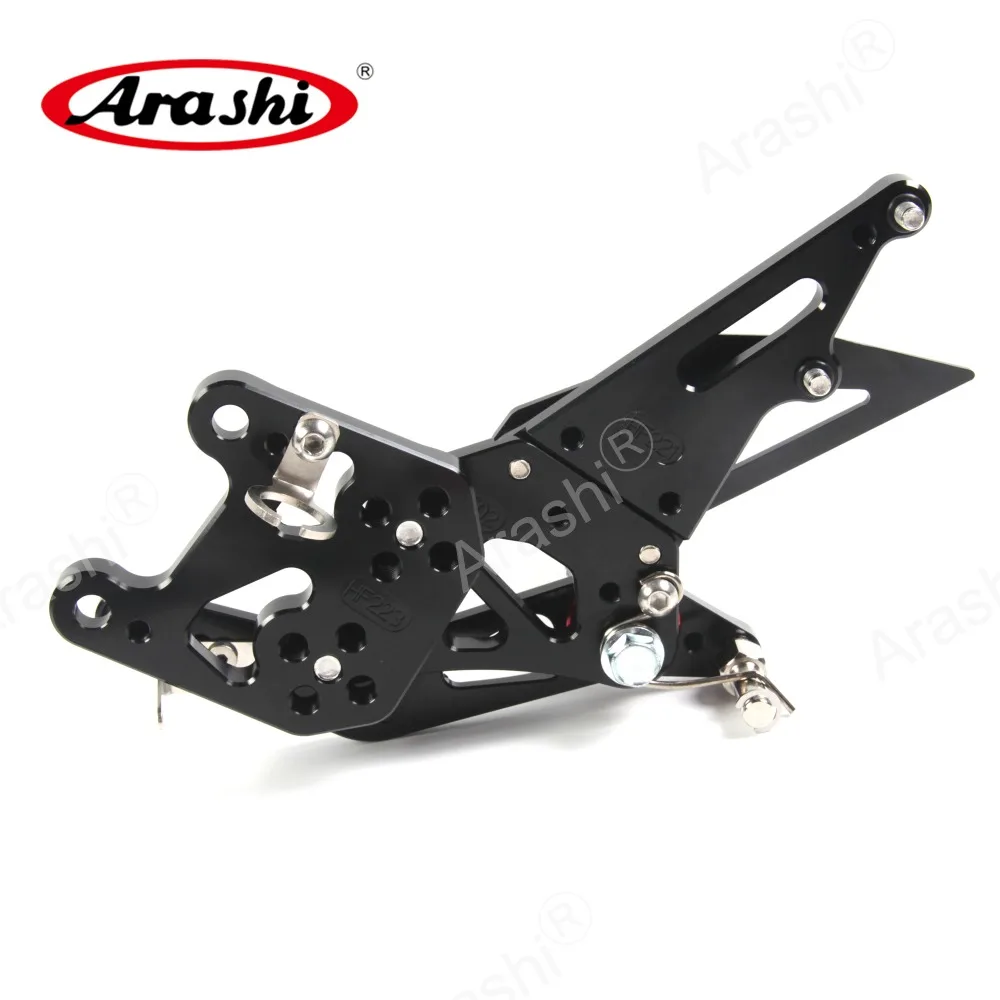 Arashi CBR600RR ЧПУ Заготовка Rider регулируемая подножка подножки для HONDA CBR 600 RR 2007 2008 задний упор для ног Rearsets