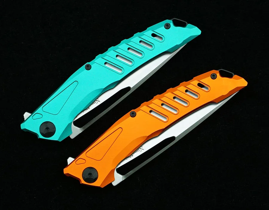 Складной нож Nimoknives Flipper Мультитул из алюминиевого сплава с лезвием D2 для улицы