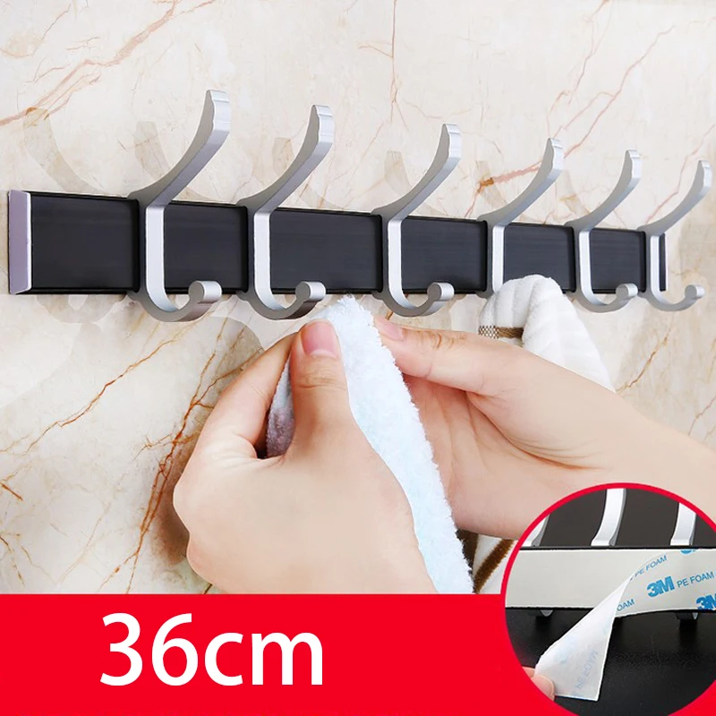 

Free Punching Clothes Hook Door Bathroom Glass Bedroom Movable Hook Waterproof Towel Holder Wall Hooks Clothes Rack Home Decor