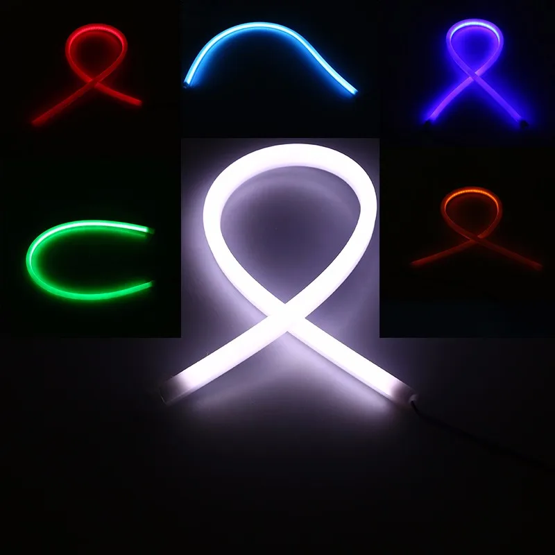 Универсальная гибкая светодиодная лента POSSBAY 30/45/60/85 см|Передние LED-фары для авто| |