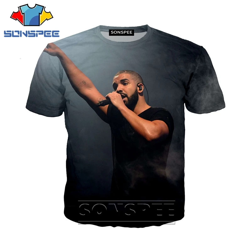 Аниме 3d печать футболка мужская хип-хоп Drake Женская модная футболка сексуальные Детские футболки с забавным принтом Забавные Рубашки homme футболка A245