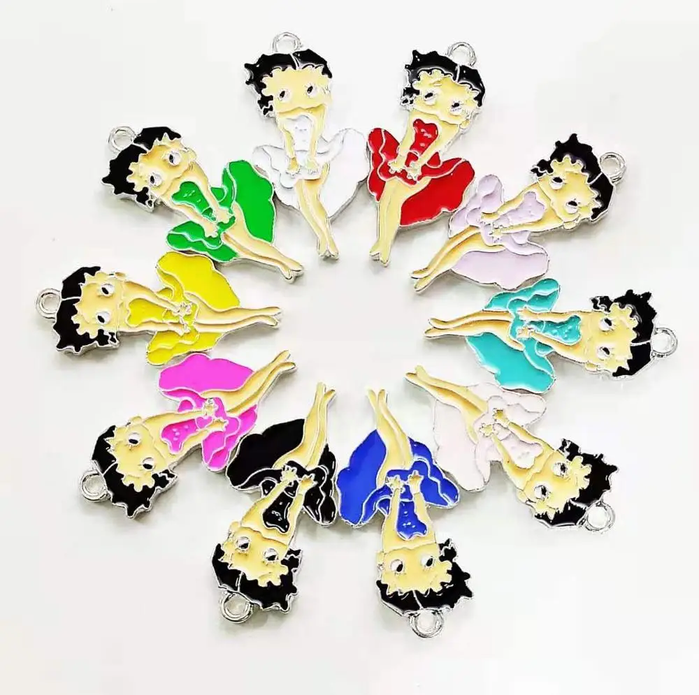 

10 шт. Бетти шармы для женщин DIY ювелирные аксессуары