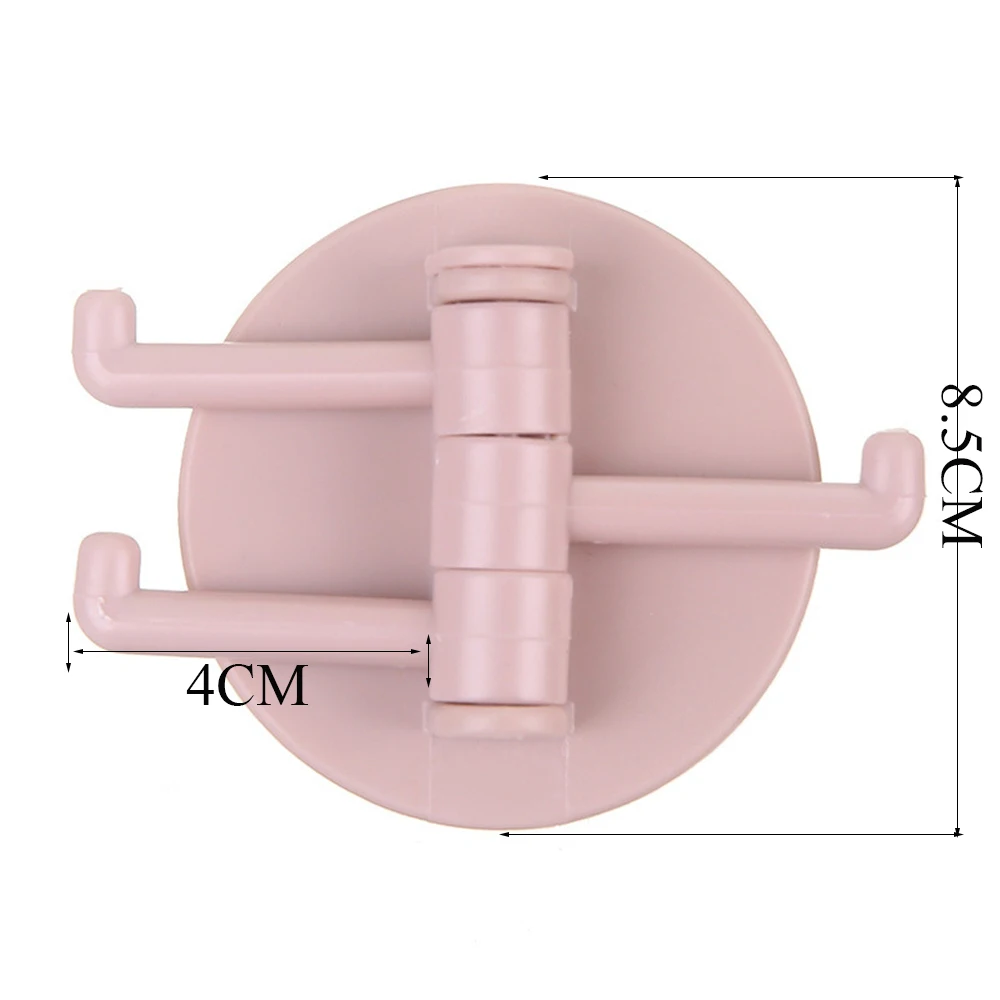 Креативный бесследный паста 3 ветки поворотный крюк кухня ванная настенные