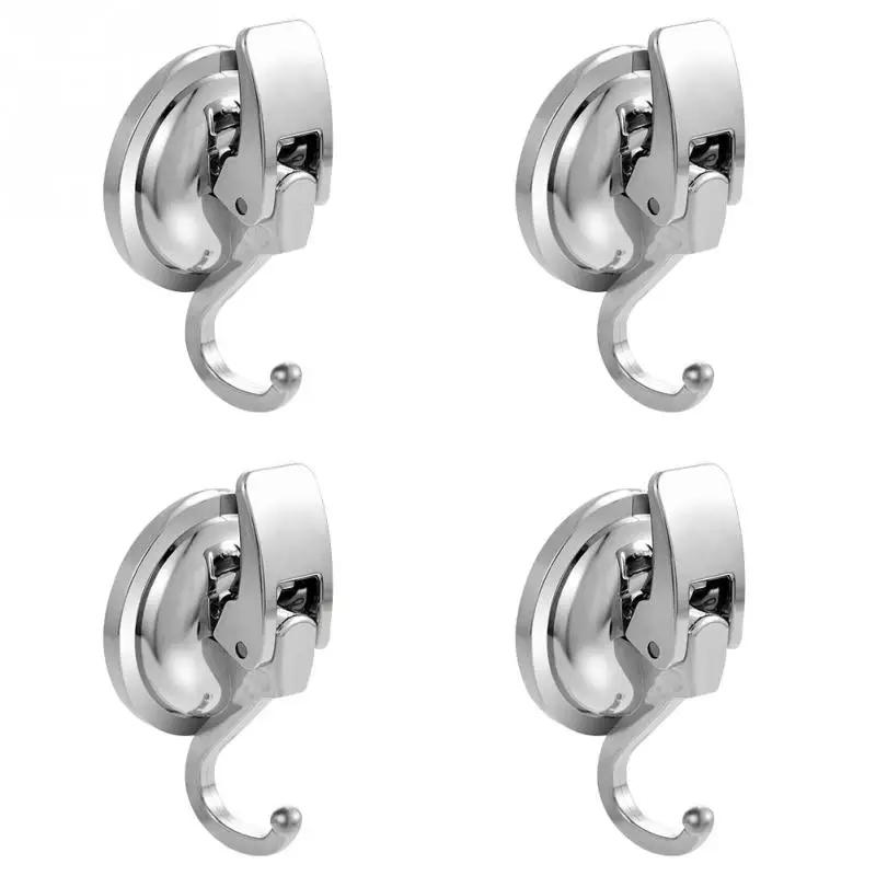 2 шт Пробивной Бесплатный крюк Серебряный кухонный душ для ванной крючок чашек с