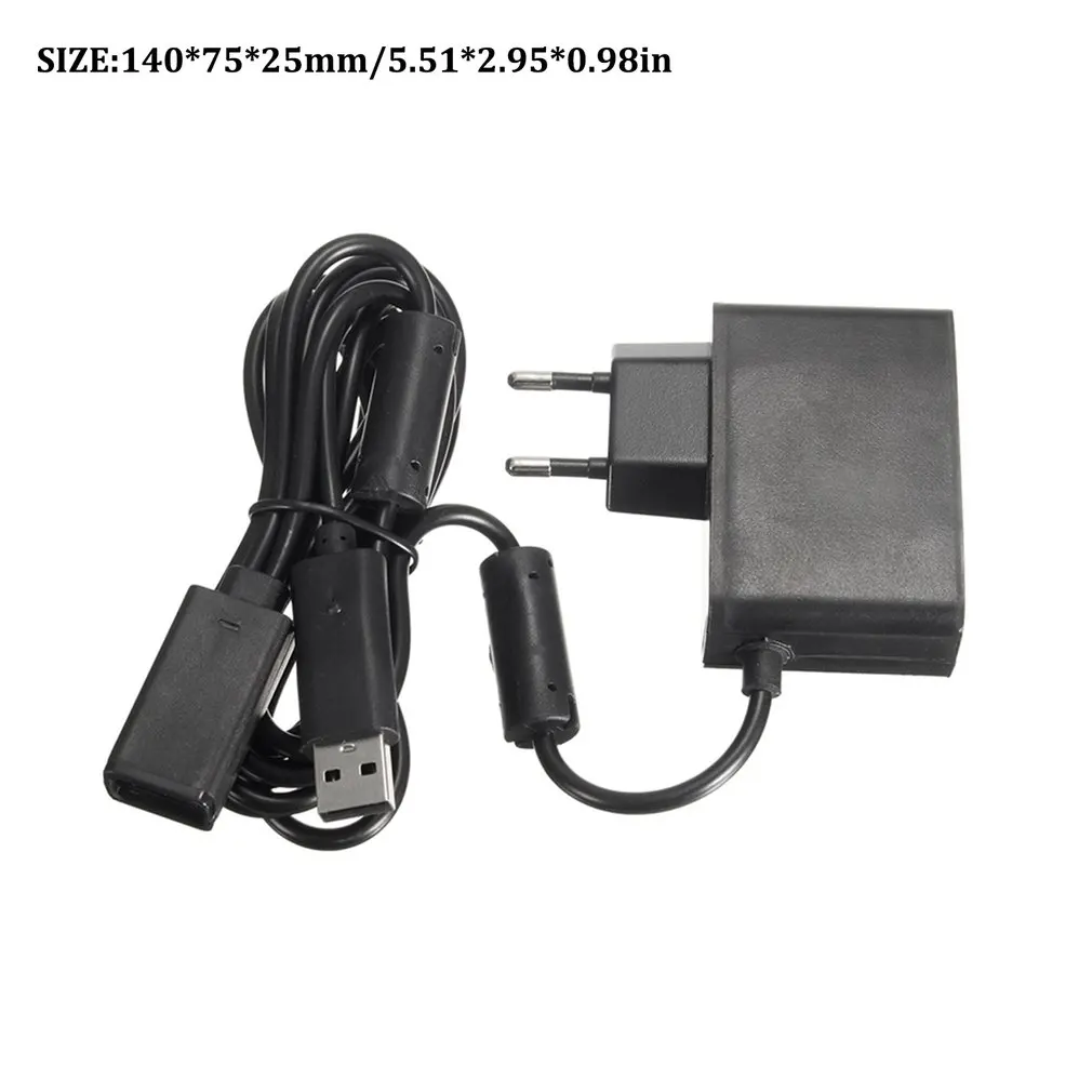 

USB AC Adapter Power Supply for Xbox 360 XBOX360 Kinect Sensor Cable AC 100V-240V Power Supply Adaptor