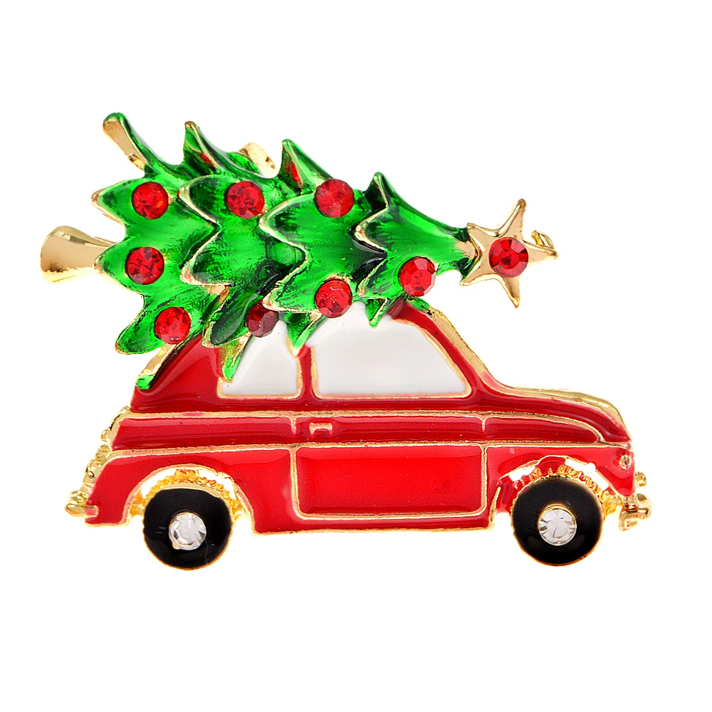 CINDY XIANG креативные рождественские броши в виде дерева для мужчин милые