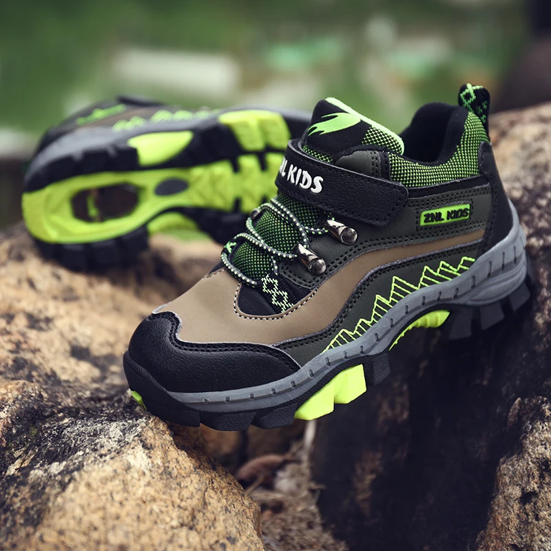 Детские уличные спортивные походные ботинки для подростков альпинистские
