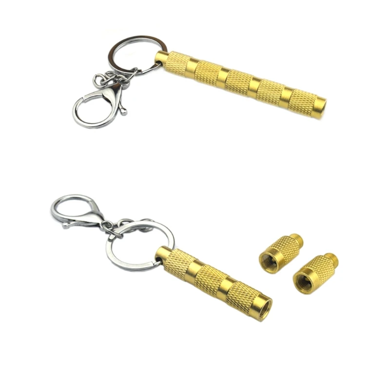 

4 in 1 Tire Deflator Tools for Offroad Vehicles Tire Air Down Tool Tire Deflators Accessories Tool with Keychain Wholesale