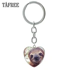 Брелок TAFREE в форме сердца, брелок с изображением Ленивец, модные стильные украшения и аксессуары для украшения ZZ54