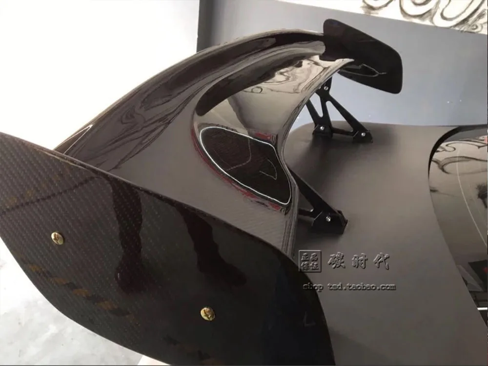 Автомобильный Стайлинг задний спойлер из углеродного волокна крыло для Benz C