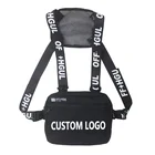 Оптовая продажа, индивидуальный большой кросс-боди, модный спортивный слинг для мужчин, унисекс, жилет, нагрудная сумка