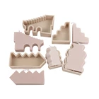 Новый дизайн, 3D стерео, ручная работа, силиконовый самолетик, геометрия, форма для свечи, домашняя искусственная эпоксидная смола, инструменты для изготовления