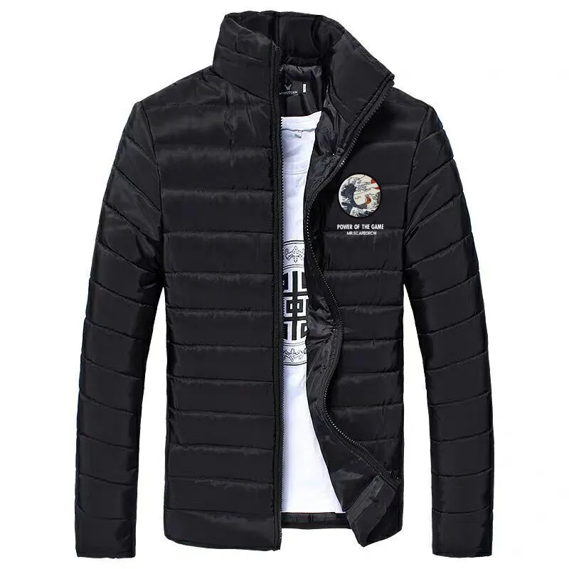 2019 Мужская Повседневная парка с капюшоном зимняя мужская Модная приталенная