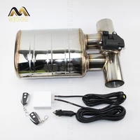 car accessories modified exhaust pipe muffler 304 stainless steel electronic remote control valve exhaust pipe suitable for e46