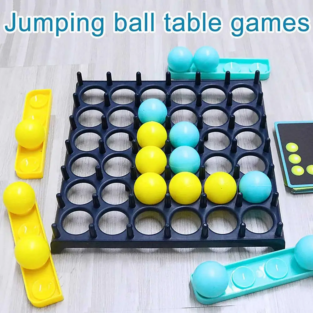Puzzle Ball Ping Pong Challenge Game Bounce Off Game Activate Ball Game Family And Party Desktop Bouncing Toy For Kids Gift