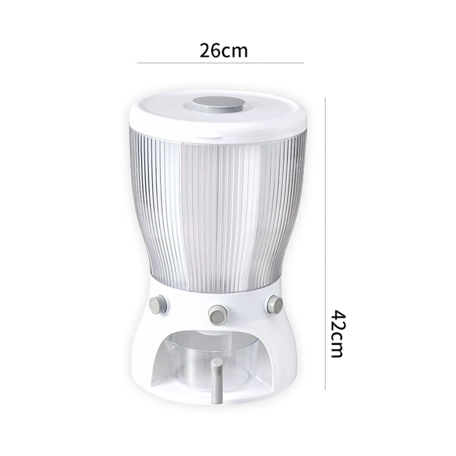 Бытовой Органайзер ведро для кухни вращающийся отсек насекомых 20 кг