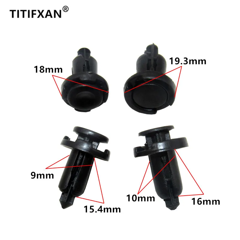 Заклепки для автомобильной крышки двигателя с отверстием 9 мм 10 20 шт. заклепки Subaru