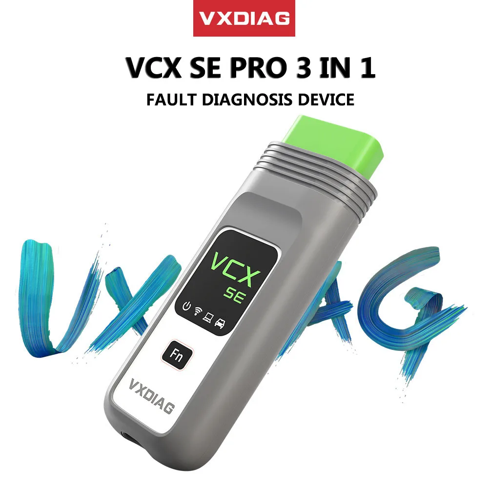 Автомобильный диагностический инструмент VXDIAG VCX SE PRO 3 в 1 для JLR SDD WIFI OBD2 сканер