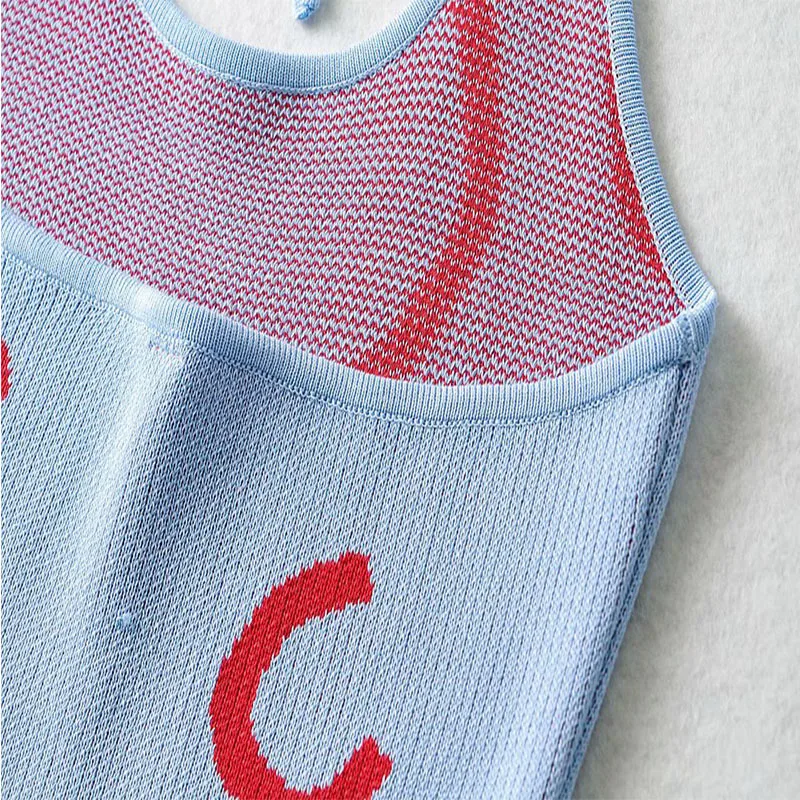 

Summer new slim knitted tight-fitting dress hanging neck halter lace mid-length dress female sleeveless party beach sexy skirt