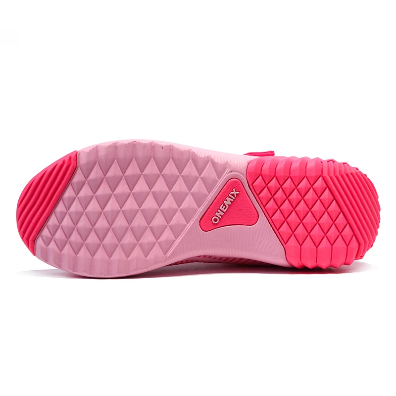 ONEMIX Winter High Top Damping Women Sneakers for Outdoor Casual Slip-On Platform Fitness Trainers Shoes Keep Warm Running Shoes