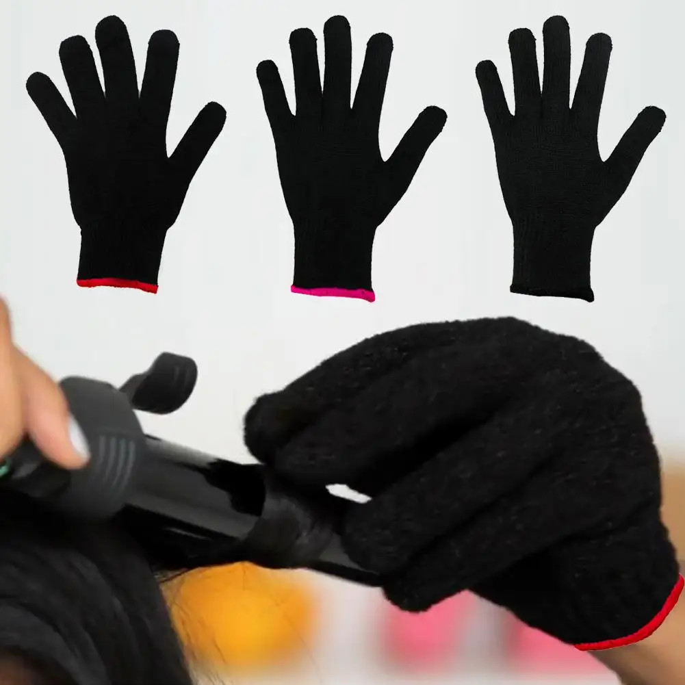 

Термостойкие перчатки для выпрямления волос перчатка для завивки волос перчатка для пальцев термический Уход за волосами Инструменты для ...