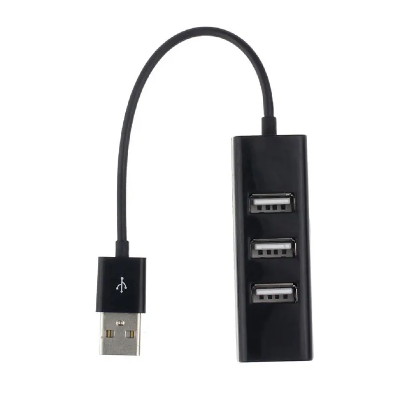 Портативный USB-разветвитель Mosible Mini usb-хаб 2 0 4 порта высокоскоростной 480 Мбит/с |