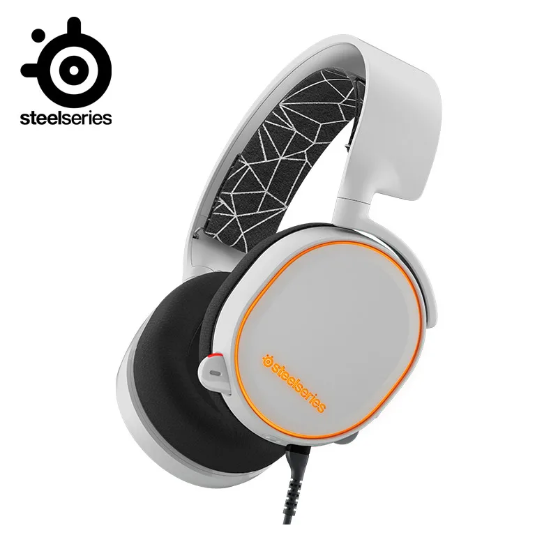 Without Retail Box Издание SteelSeries Arctis 5 DTSXV2.0 RGB наушники 7,1 канала выживания джедая Apex Heroes CF - Цвет: Without Retail Box