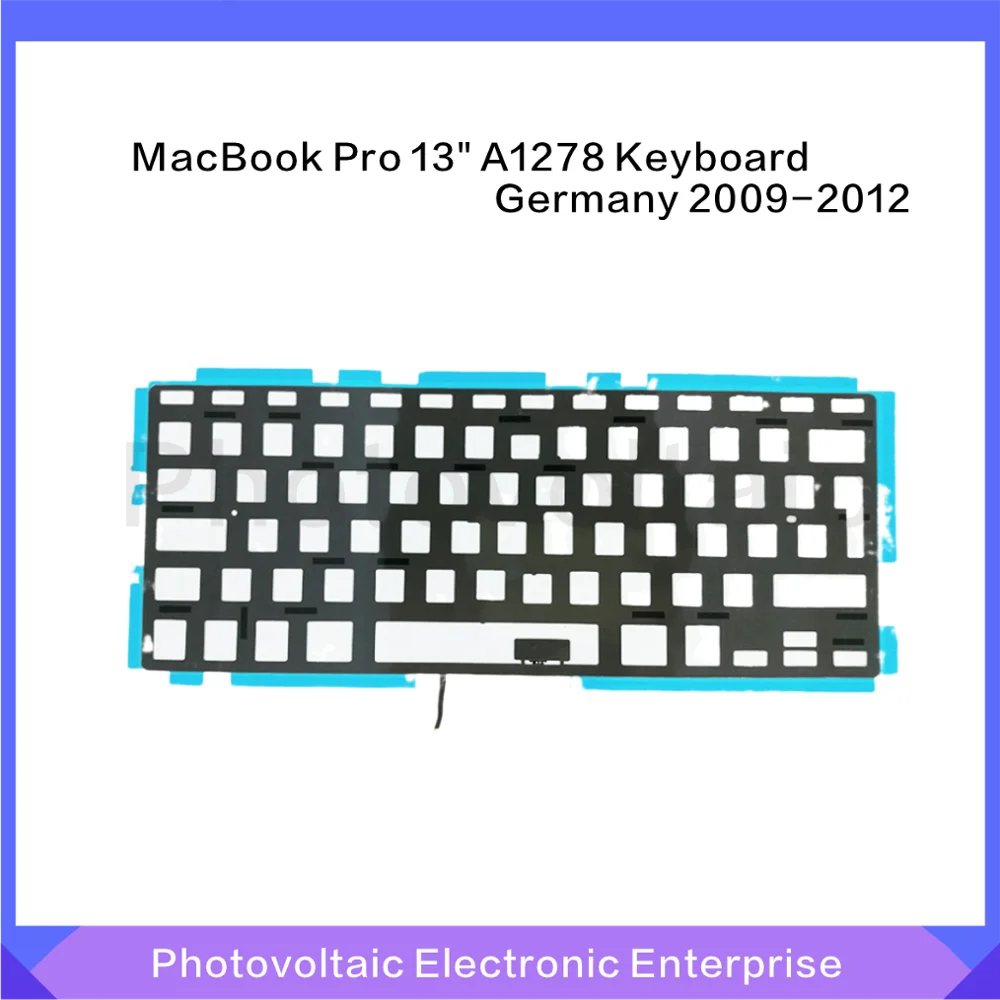 Новая немецкая клавиатура с подсветкой для MacBook Pro 13 &quotA1278 2009 2012 лет|Клавиатуры