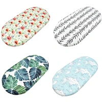 1 pc baby moses basket sheets crib care printed mini cradle protector changing pad mattress removable cover